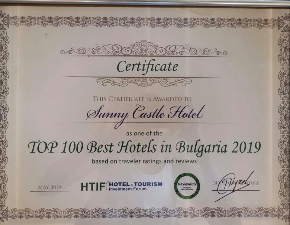 Sunny Castle Hotel Kranevo Eksteriør billede